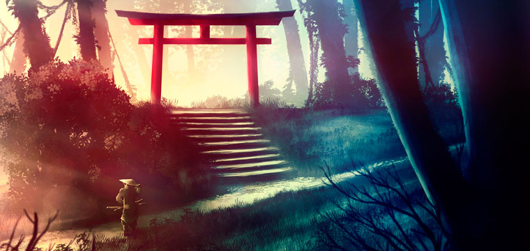 samourai-ecologie samourai dans la nature